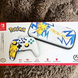 Pikachu Nintendo Switch Controller & Case